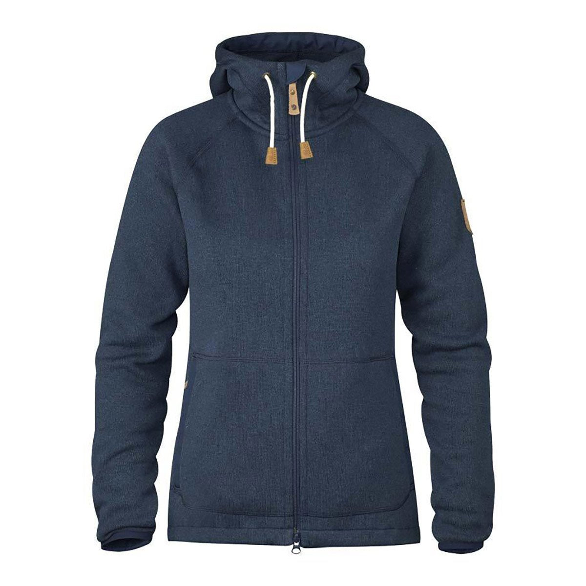 Fjallraven Women&#39;s Ovik Fleece Hoodie Navy