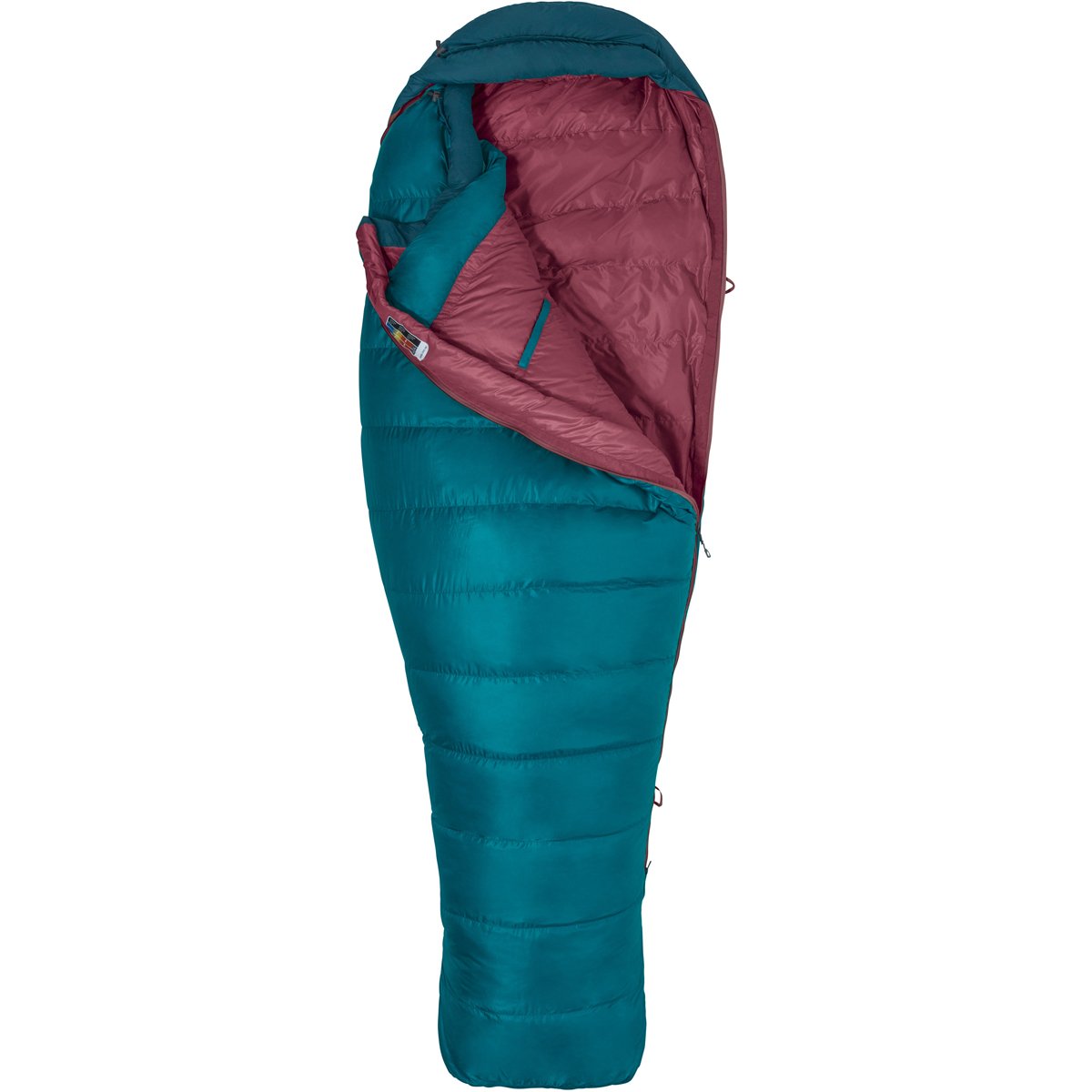 Women's Teton 15 Sleeping Bag-Marmot-Late Night Vintage Navy-REG LEFT-Uncle Dan's, Rock/Creek, and Gearhead Outfitters