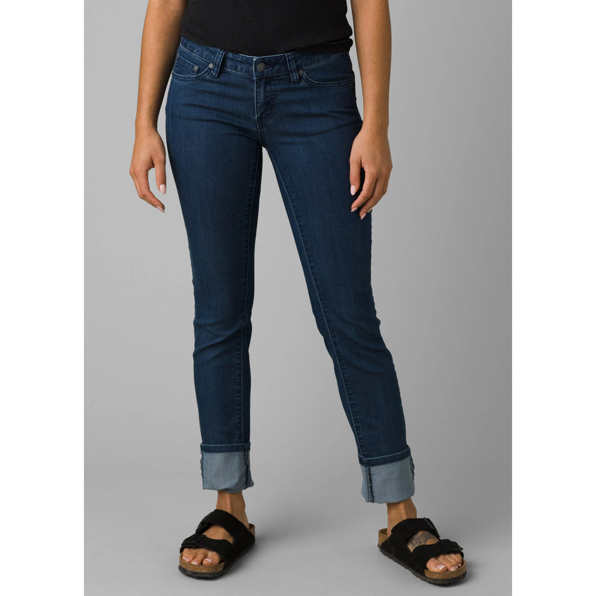 Prana Women&#39;s Kayla Jean Short Inseam Indigo