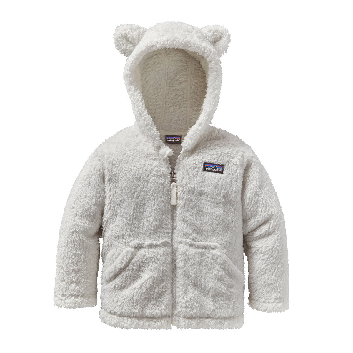 Patagonia Baby Furry Friends Hoody Birch White