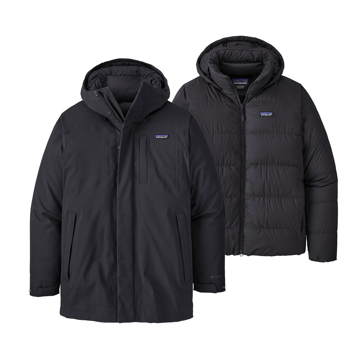 Patagonia Men&#39;s Frozen Range 3-in-1 Parka Black