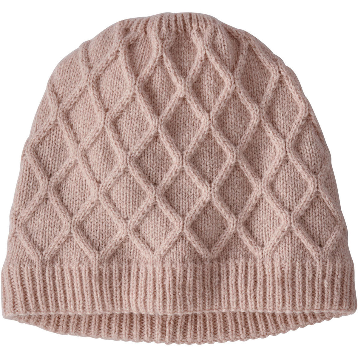 Patagonia Women&#39;s Honeycomb Knit Beanie Fuzzy Mauve