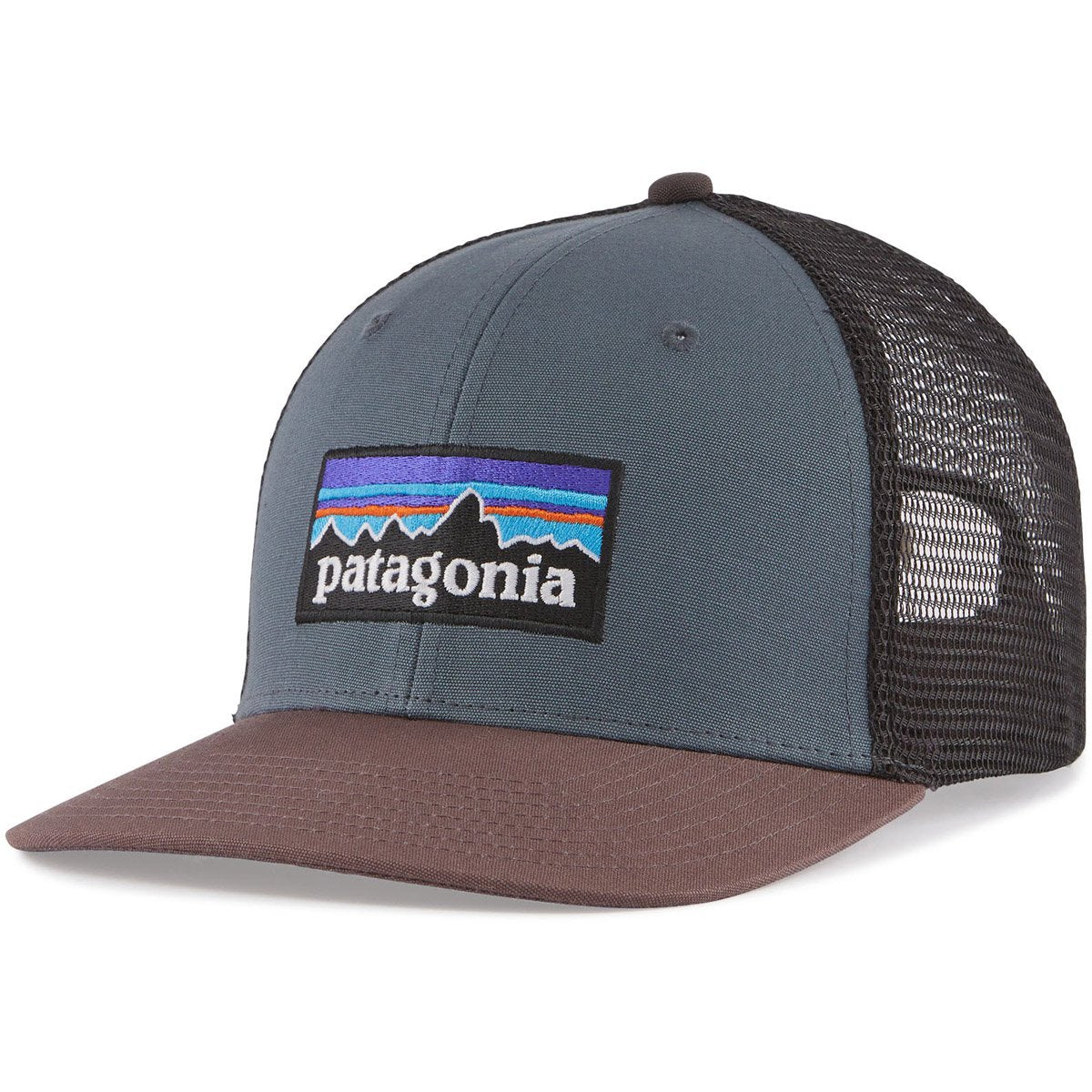 Patagonia P-6 Logo Trucker Hat Plume Grey