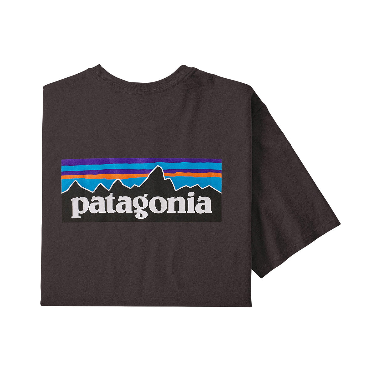 Patagonia Men&#39;s P-6 Logo Responsibili-Tee Basalt Brown