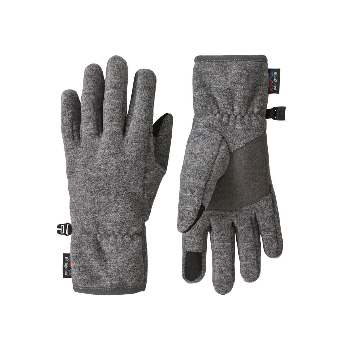 Patagonia Kids' Synchilla Gloves Nickel