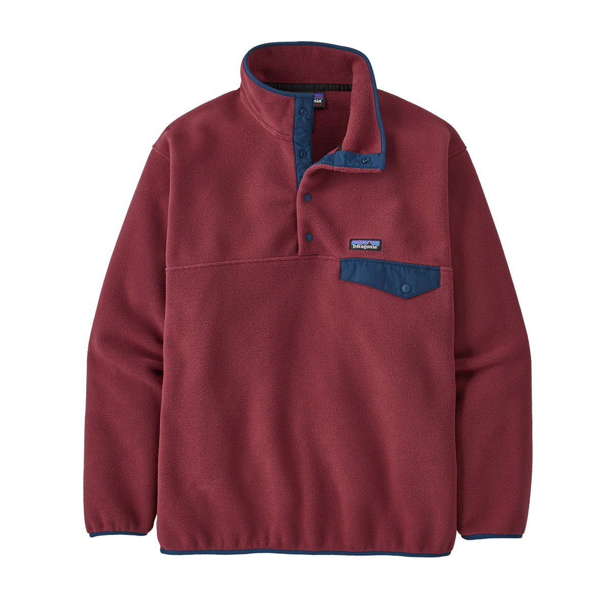 Patagonia Men's Synchilla Snap-T Pullover Sequoia Red
