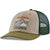 Patagonia Line Logo Ridge LoPro Trucker Hat Oar Tan