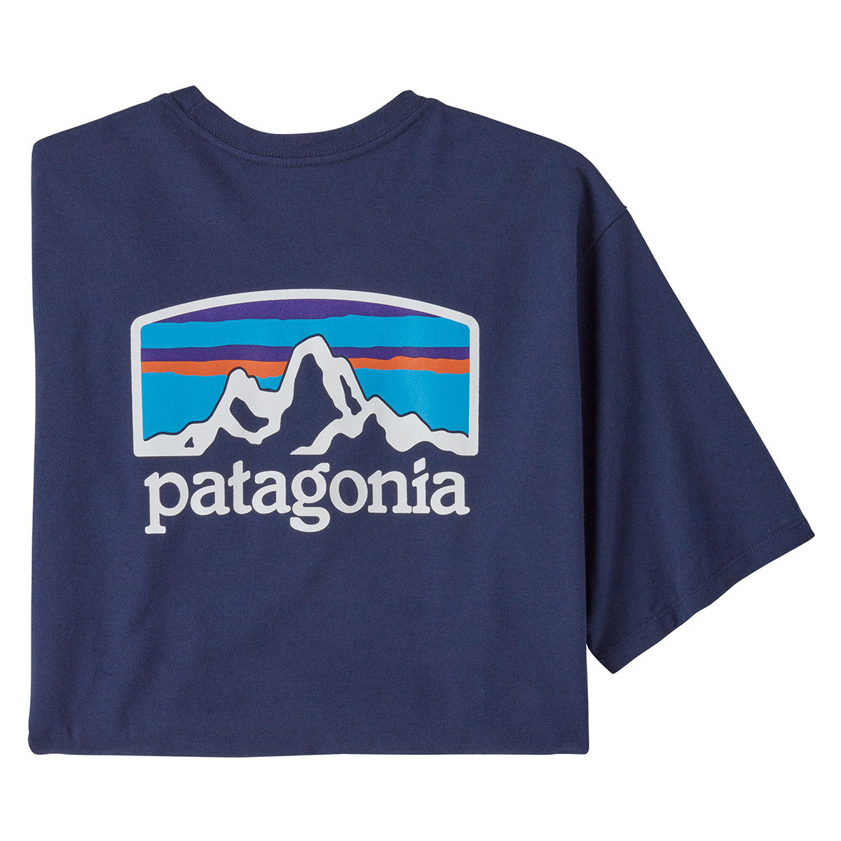 Patagonia Men&#39;s Fitz Roy Horizons Responsibili-Tee ound Blue / S