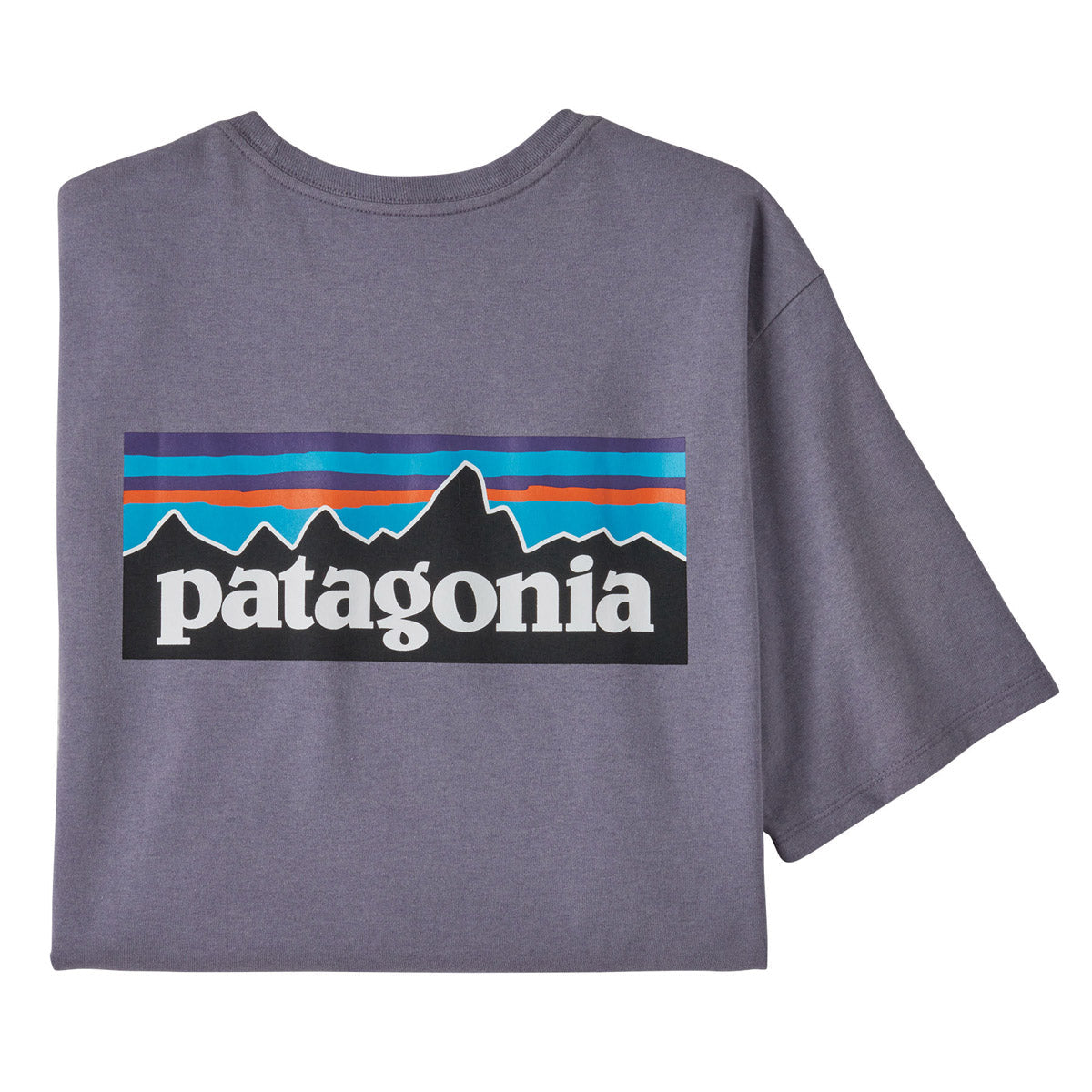 Patagonia Men's P-6 Logo Responsibili-Tee Rustic Purple