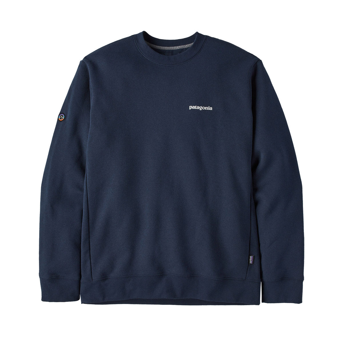 Patagonia Men&#39;s Fitz Roy Icon Uprisal Crew Sweatshirt New Navy