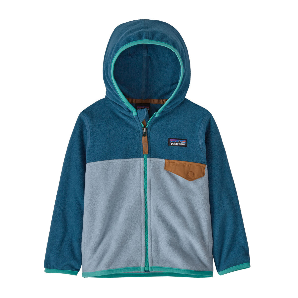 Patagonia Baby Micro D Snap-T Jacket Steam Blue