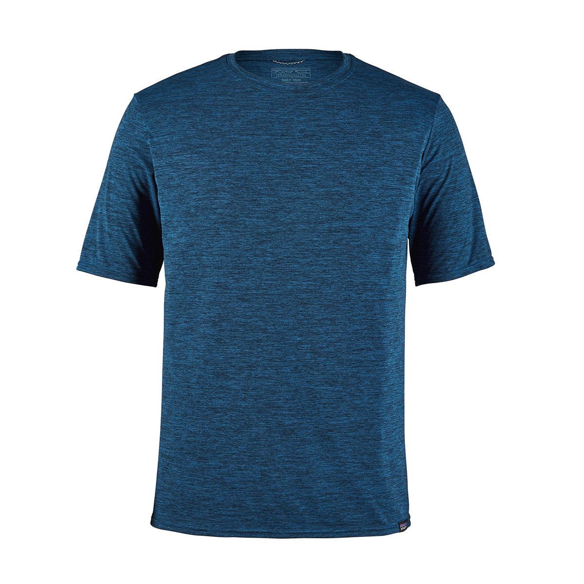 Patagonia Men&#39;s Capilene Cool Daily Shirt Viking Blue - Navy Blue X-Dye