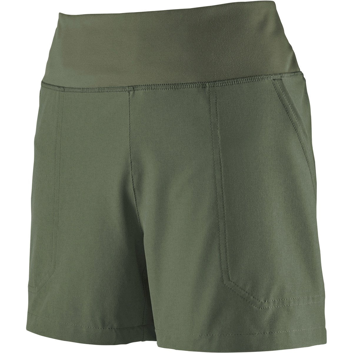 Patagonia Women&#39;s Happy Hike Shorts - 4 in. Kale Green