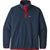 Patagonia Men's Micro D Snap-T Pullover New Navy w/Classic Red