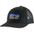 Patagonia P-6 Logo Trucker Hat Black