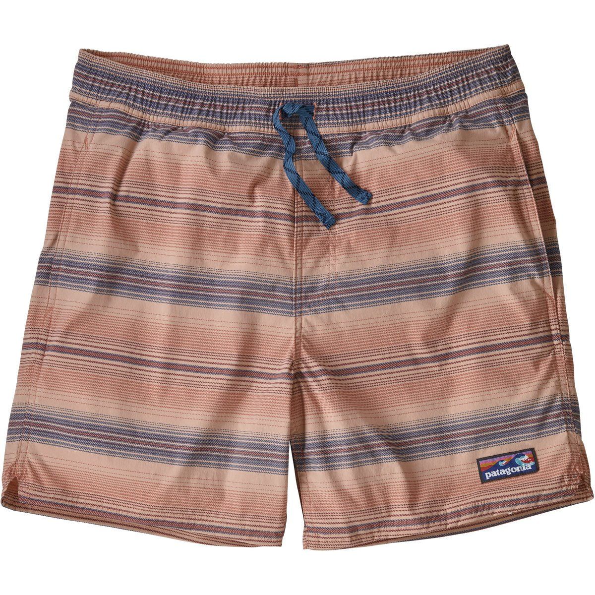 Patagonia Men&#39;s Stretch Wavefarer Volley Shorts - 16 in. Rotation: Mellow Melon