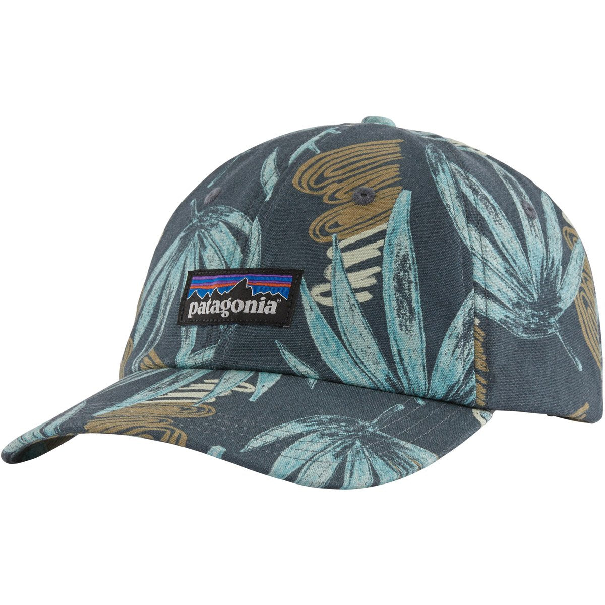 Patagonia P-6 Label Trad Cap Tropical Ecuador: Plume Grey