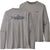 Patagonia Men's Long-Sleeved Cap Cool Daily Fish Graphic Shirt Woodgrain Fitz Roy Trout: alt Grey / S