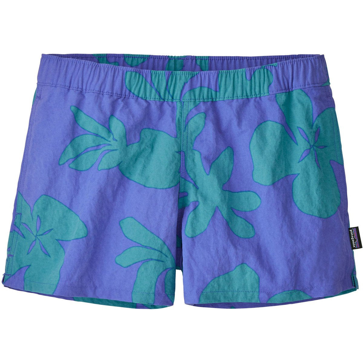 Patagonia Women's Barely Baggies Shorts Kalani Big: Float Blue