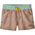 Patagonia Girls' Costa Rica Baggies Shorts Wave Stripe: Pampas Tan