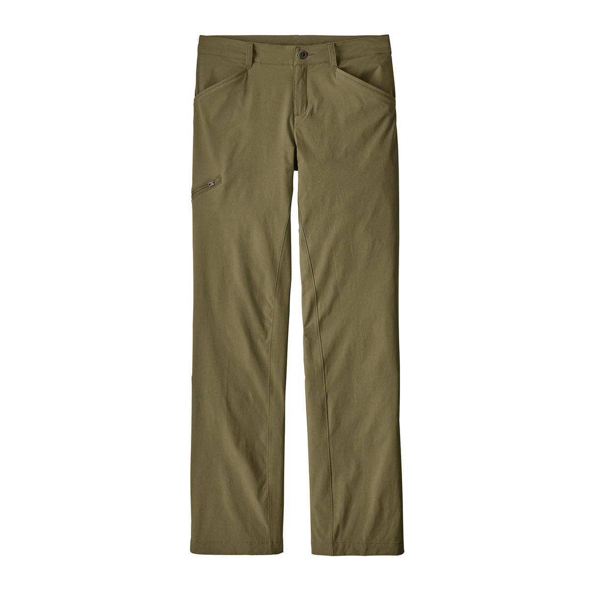 Patagonia Women&#39;s Quandary Pants - Short Fatigue Green