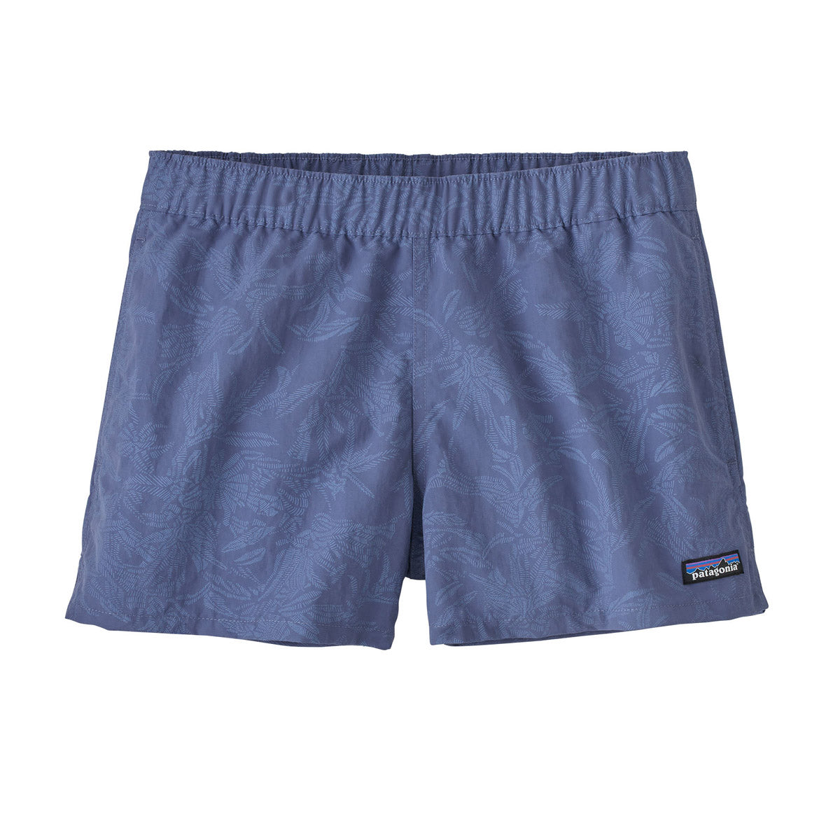 Patagonia Women's Barely Baggies Shorts - 2½" Monkey Flower: Current Blue