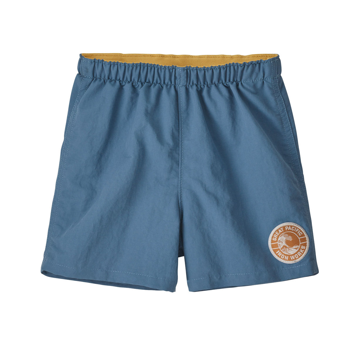 Patagonia Baby Baggies Shorts GPIW Crest: Pigeon Blue