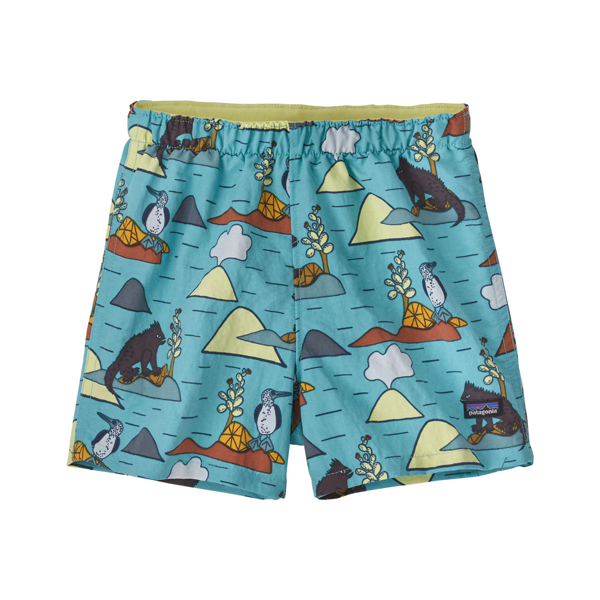 Patagonia Baby Baggies Shorts Volcano Dazed Small: Iggy Blue