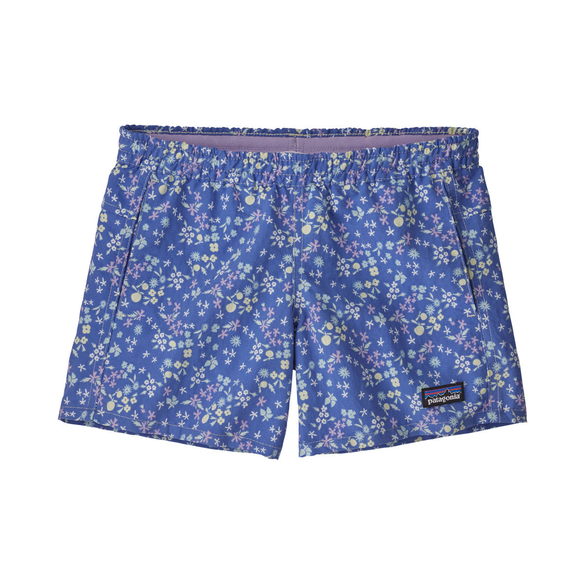 Patagonia Girls&#39; Baggies Shorts Ojai Pixie: Isla Yellow