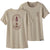 Patagonia Women's Capilene Cool Daily Graphic Shirt - Lands Clean Climb Bloom: Pumice X-Dye