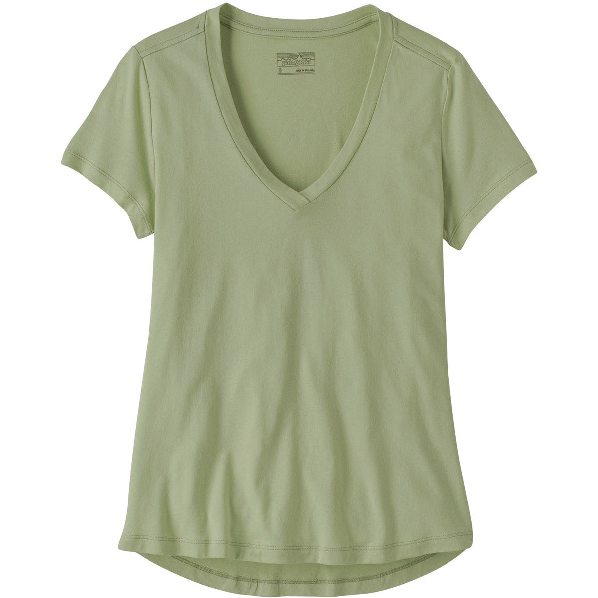 Patagonia Women&#39;s Side Current Tee Salvia Green