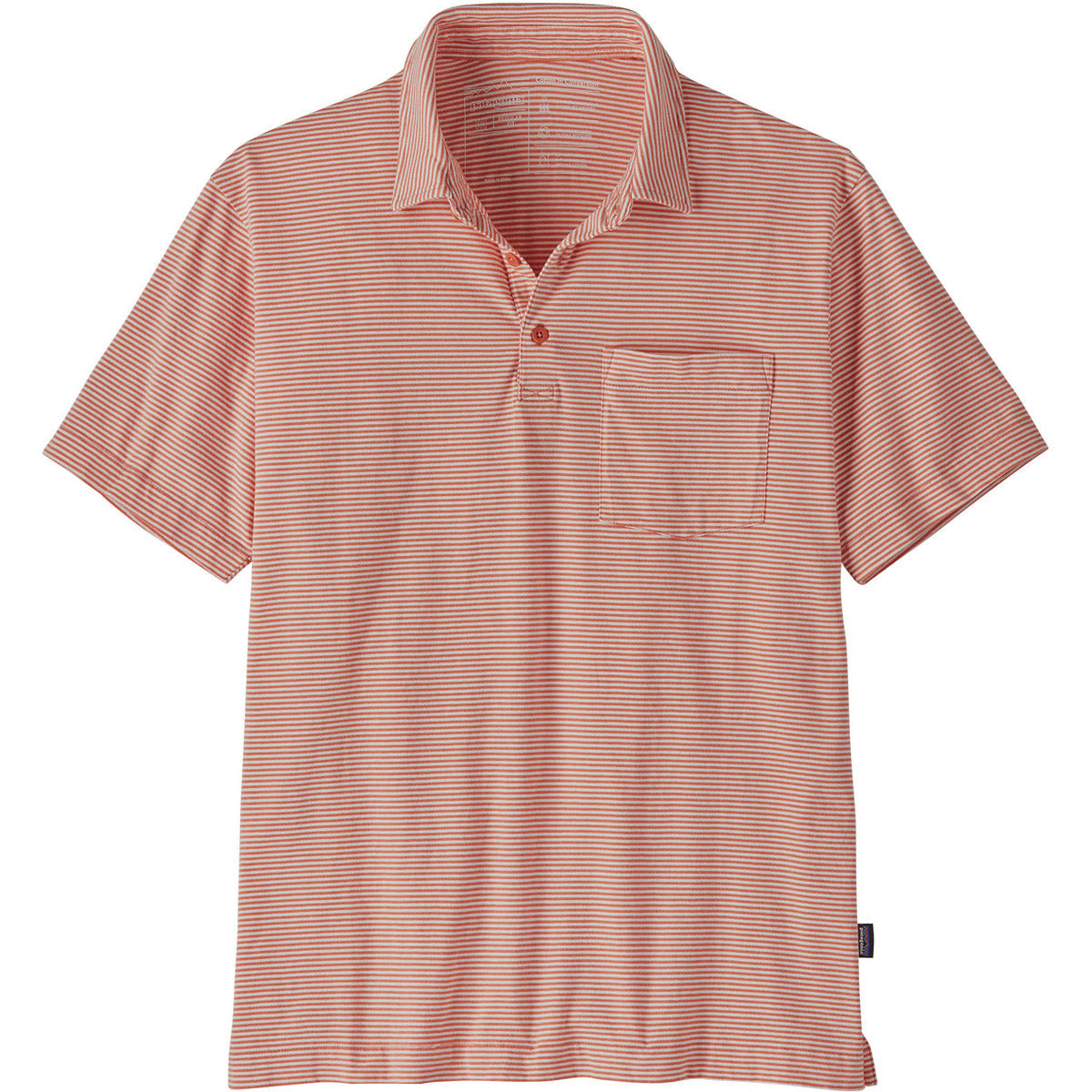 Patagonia Men&#39;s Cotton in Conversion Lightweight Pulloverlo Shirt Fathom: Quartz Coral