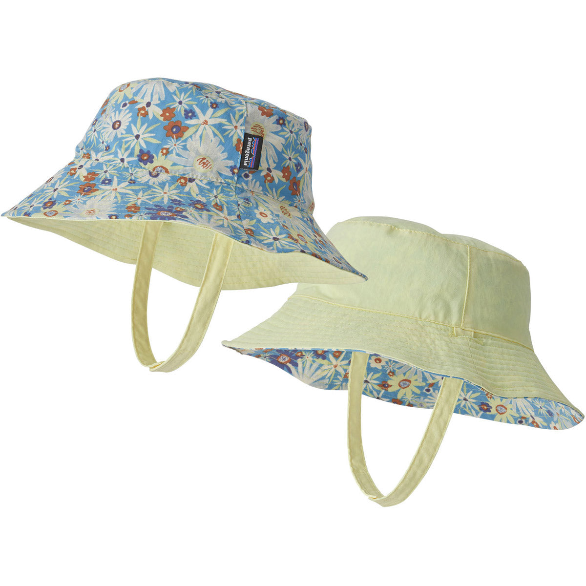 Patagonia Baby Sun Bucket Hat Primavera: Lago Blue