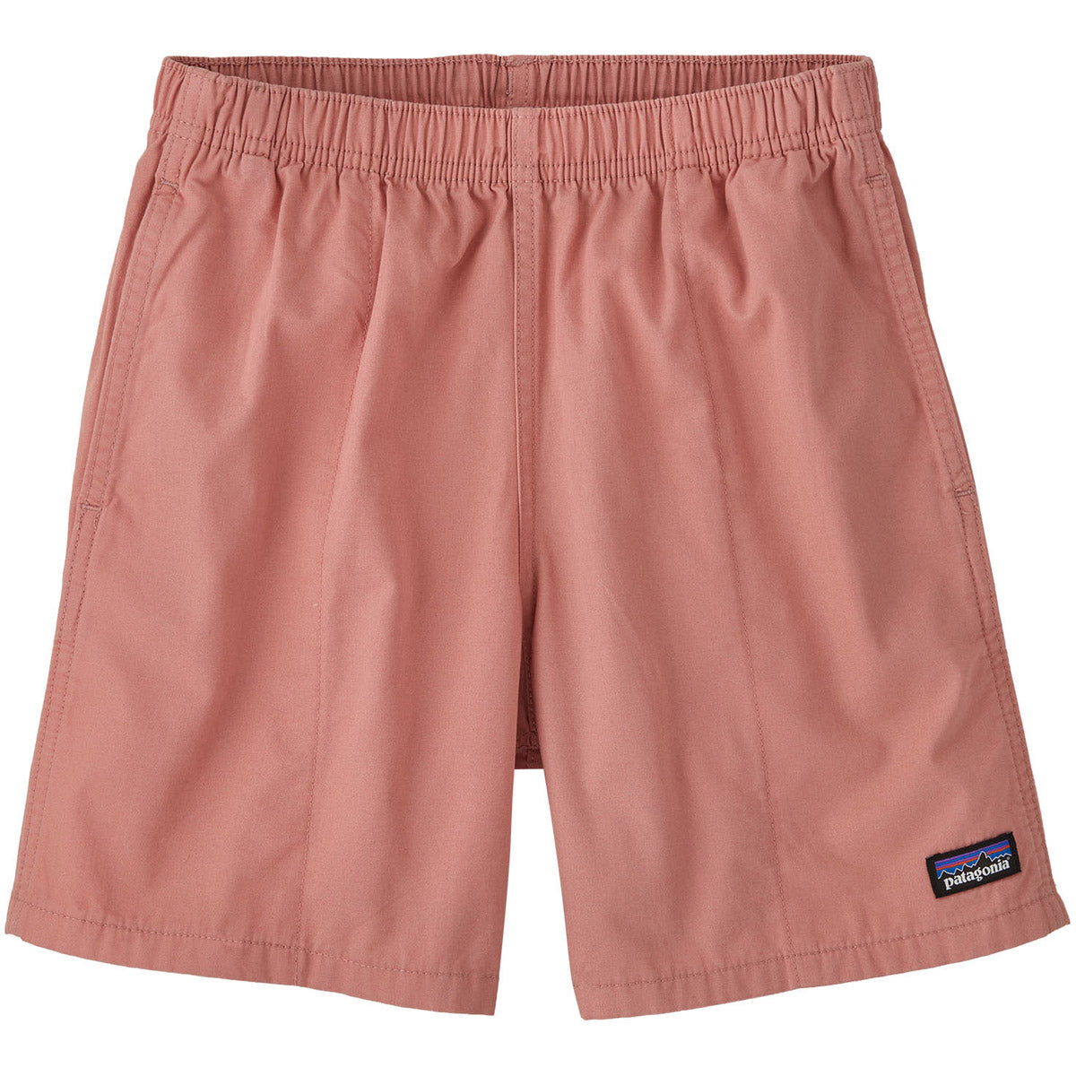 Patagonia Kids' Funhoggers Cotton Shorts Sunfade Pink