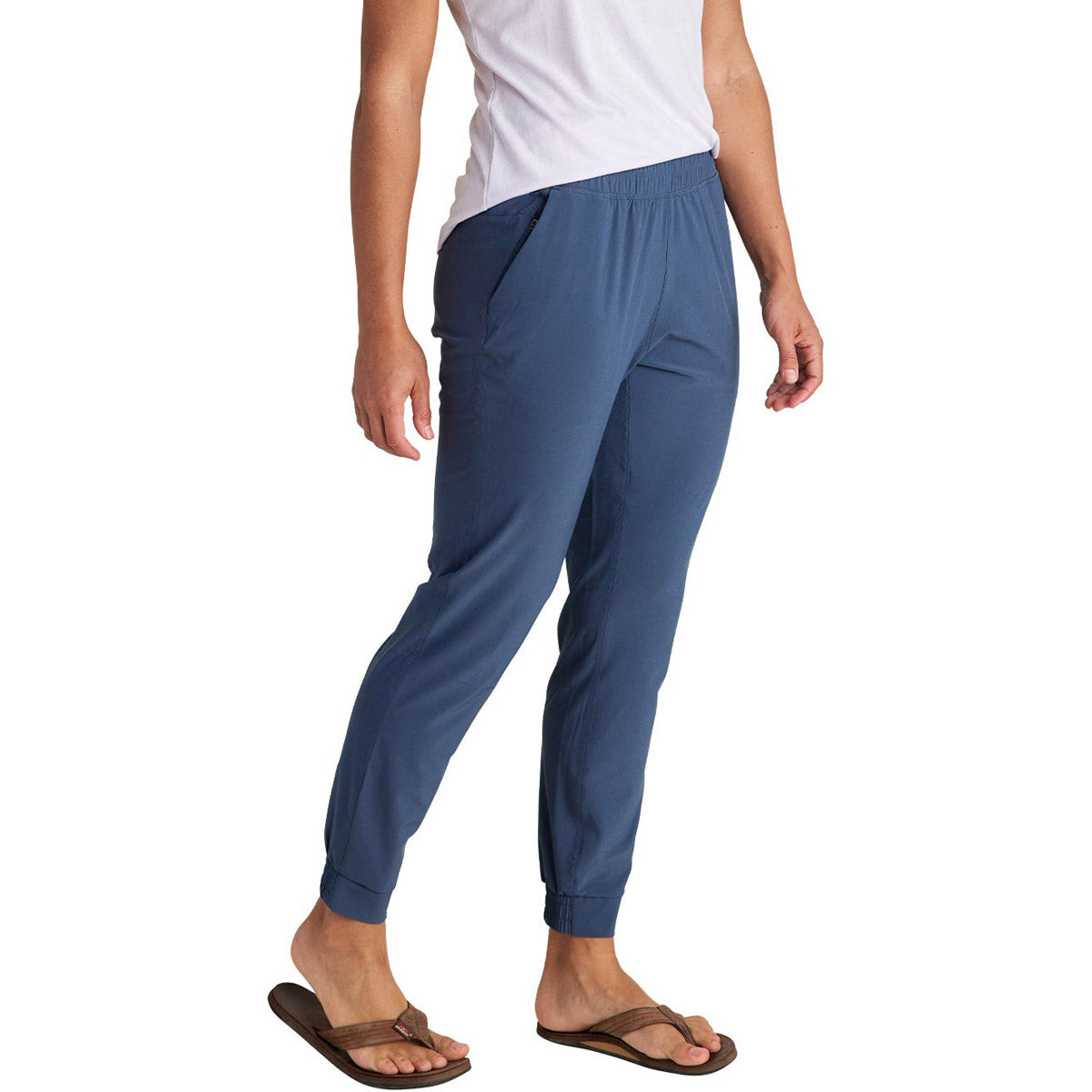 Free Fly Apparel Women's Pull-On Breeze Jogger Blue Dusk II