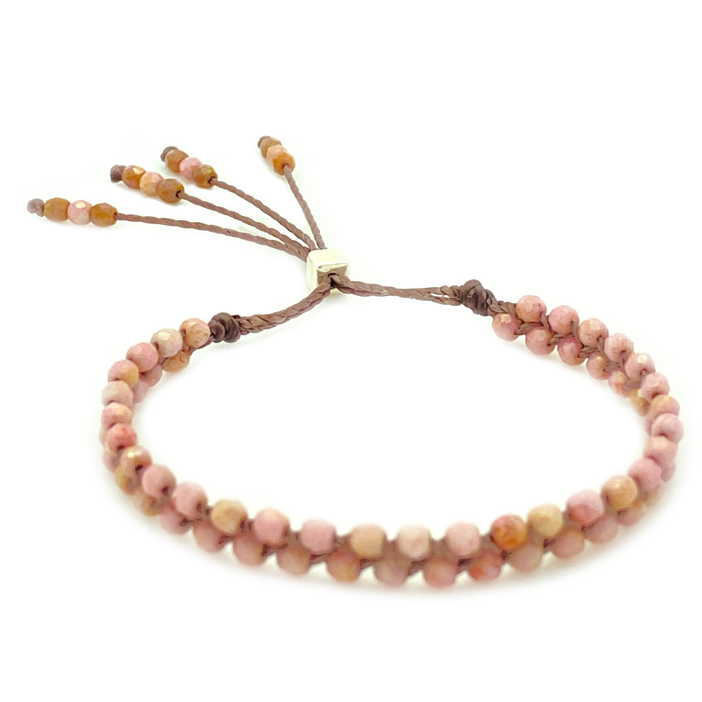 Bronwen Waterweave Bracelet Pink