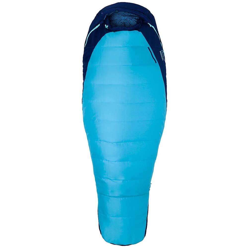 Marmot Women's Trestles 15 Sleeping Bag - Regular French Blue/Harbor Blue