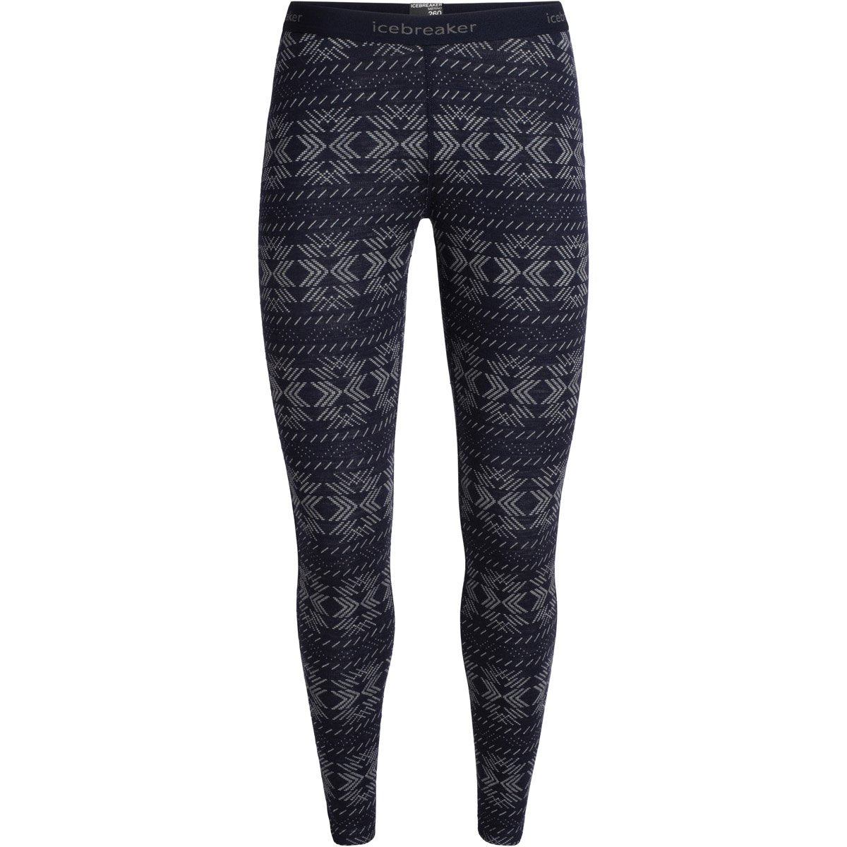 Icebreaker Women's 250 Vertex Leggings Crystalline Midnight Navy