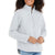 Free Fly Apparel Women's Bamboo Sherpa Fleece Half Zip Light Grey