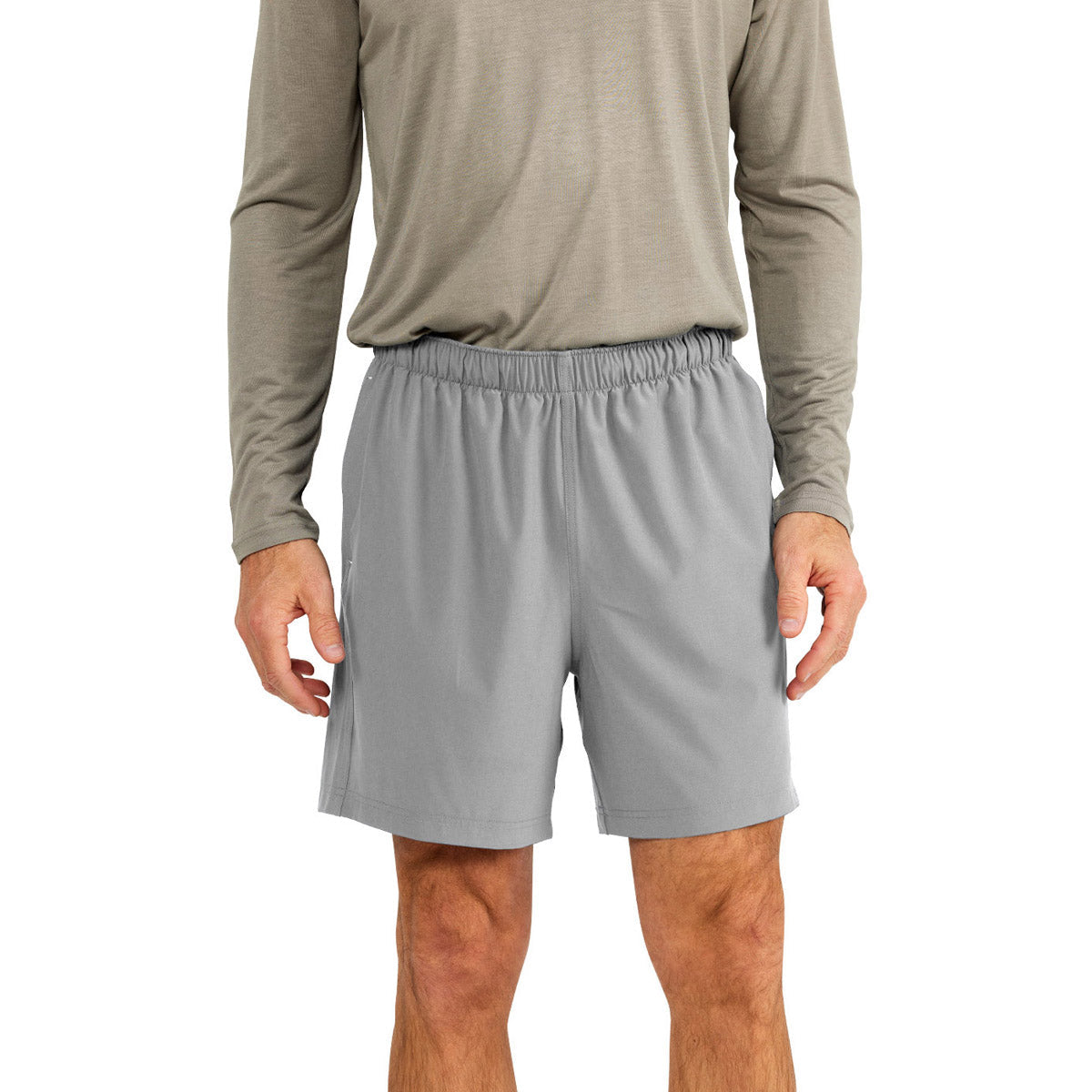 Free Fly Apparel Men&#39;s Breeze Short - 6&quot; Slate