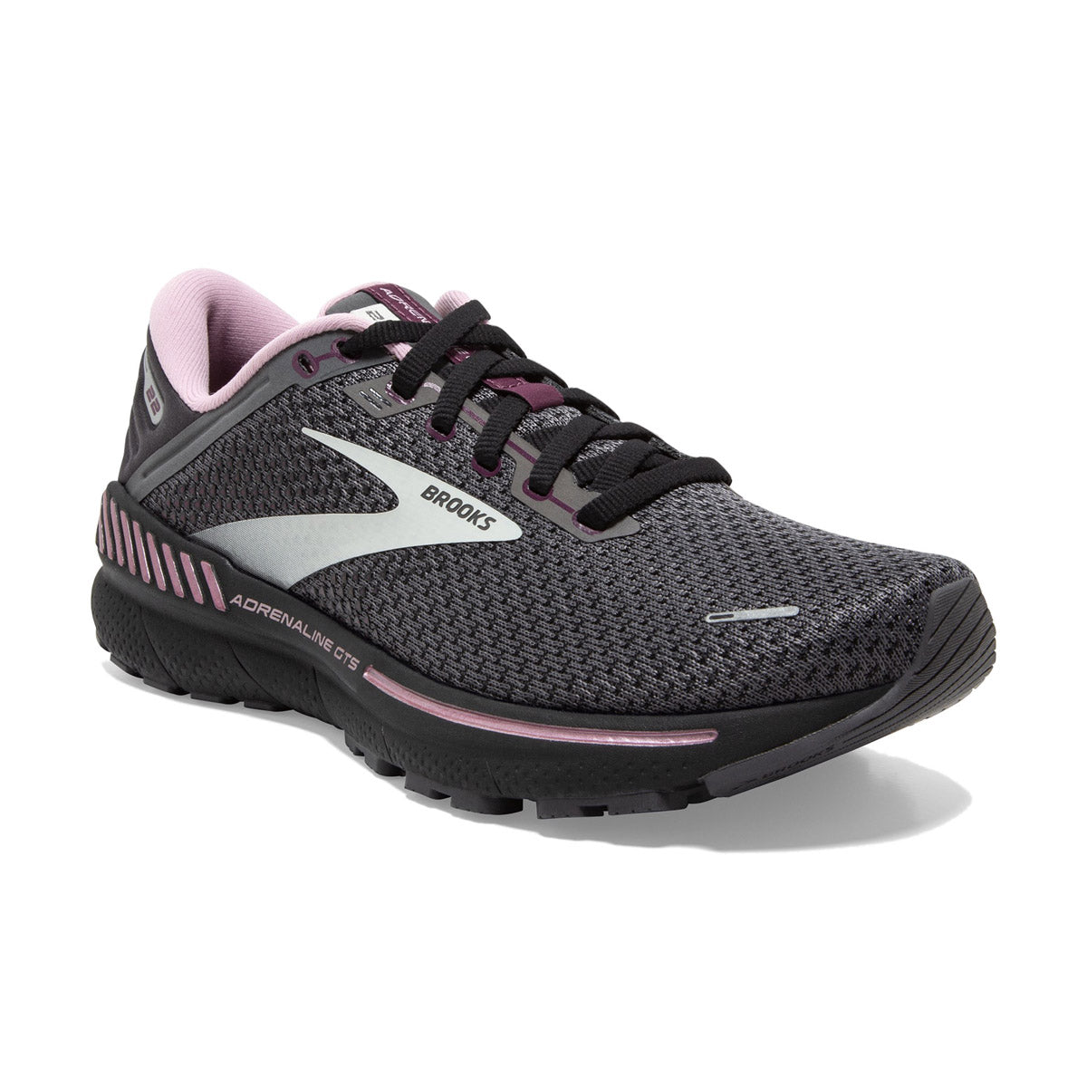 Brooks Women&#39;s Adrenaline GTS 22 Pearl/Black/Metallic