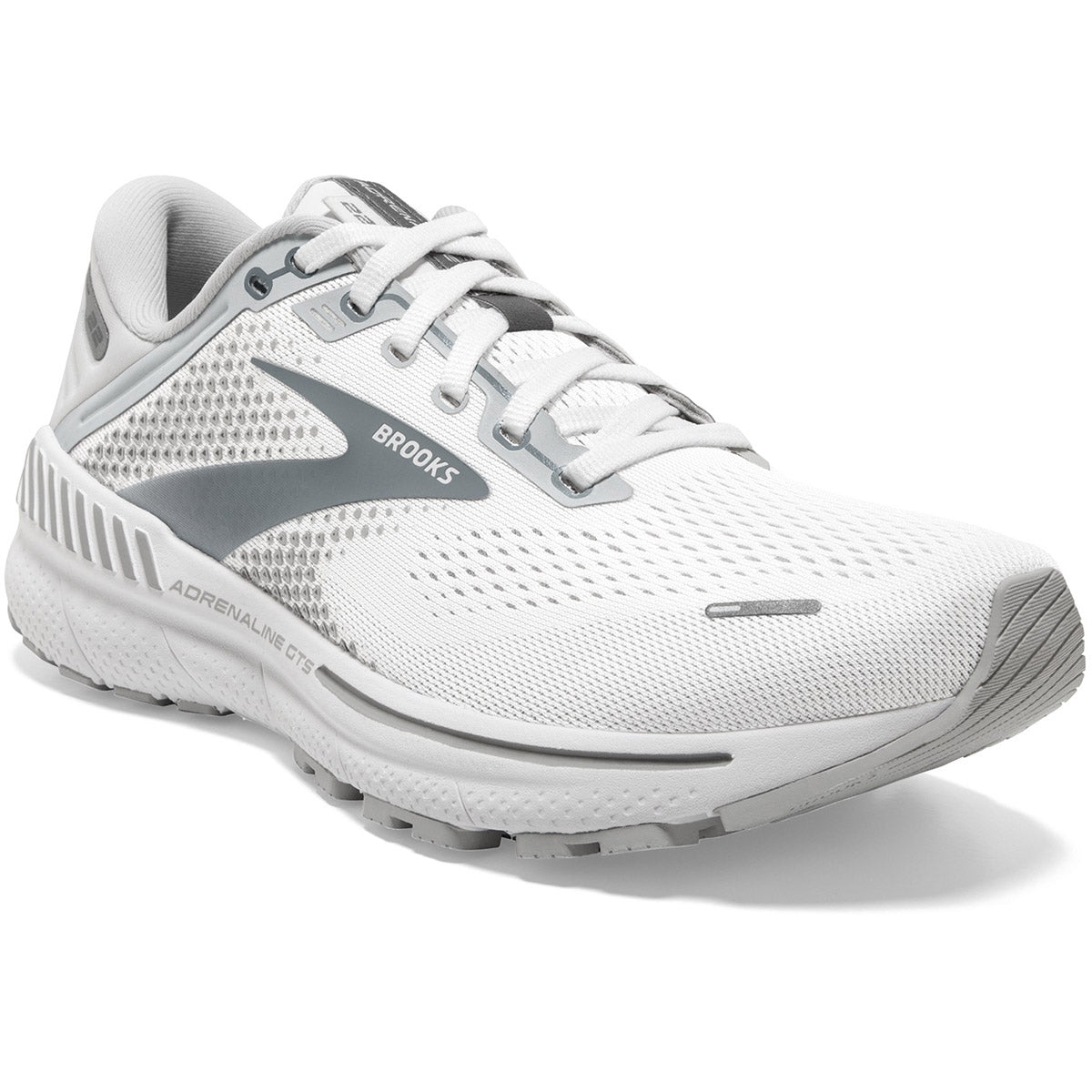 Brooks Women&#39;s Adrenaline GTS 22 White/Oyster/Primer Grey