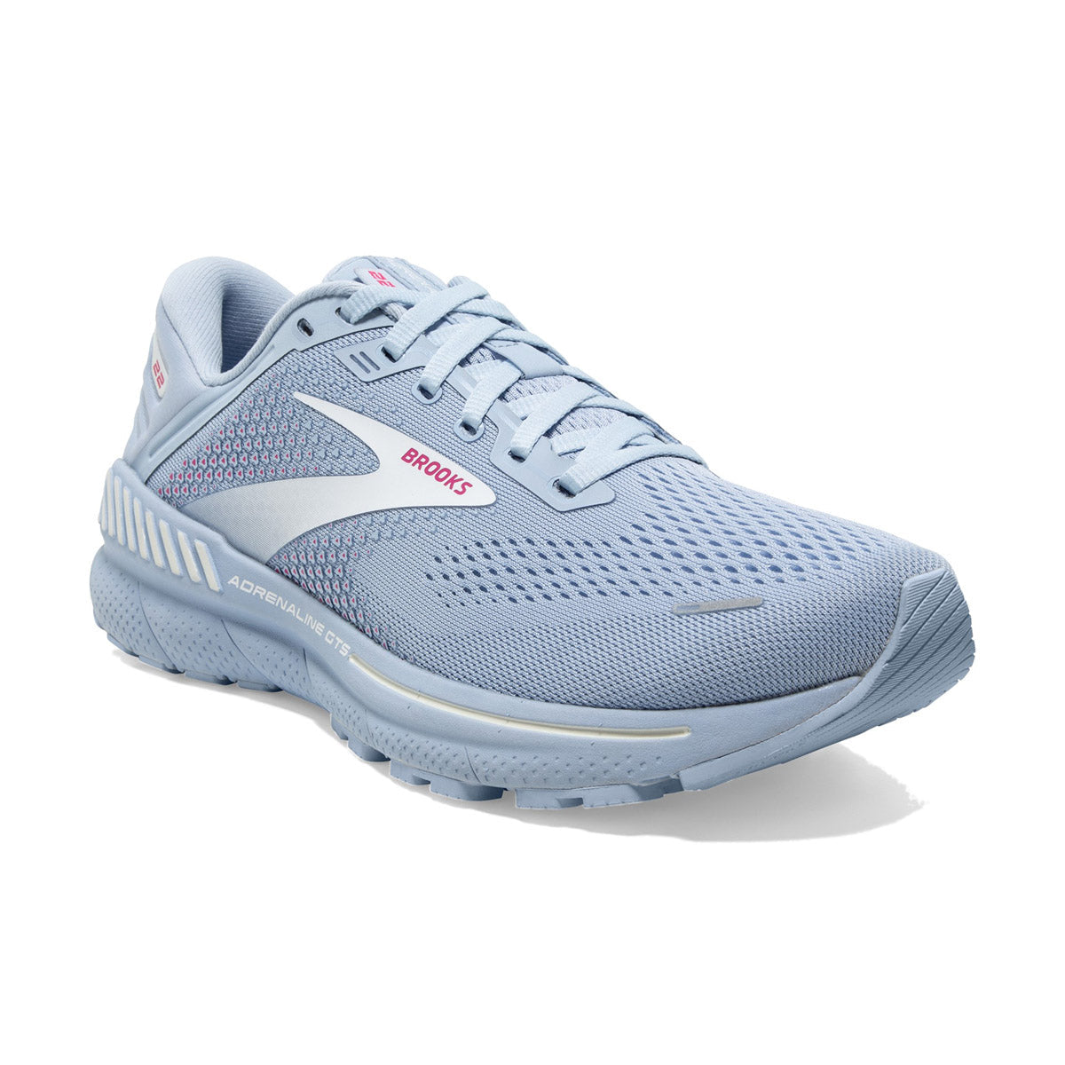 Brooks Women&#39;s Adrenaline GTS 22 Kentucky Blue/White/Rose