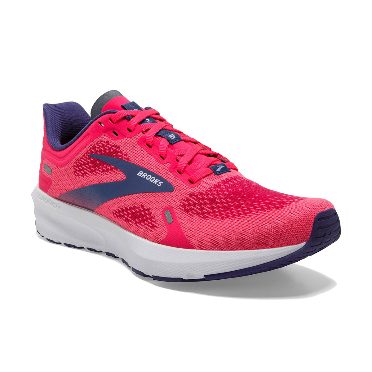 Brooks Women&#39;s Launch 9 Pink/Fuchsia/Cobalt