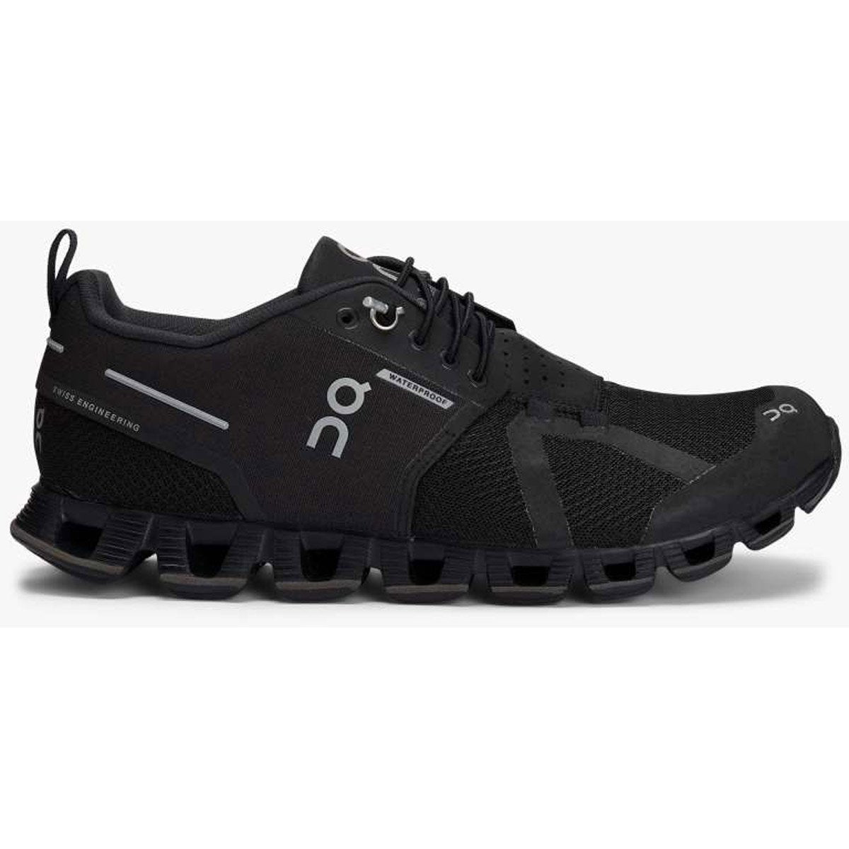 On Running Women&#39;s Cloud Waterproof Black | Lunar