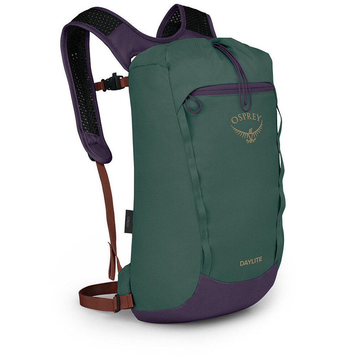 Osprey Packs Daylite Cinch Pack Axo Green/Enchantment Purple