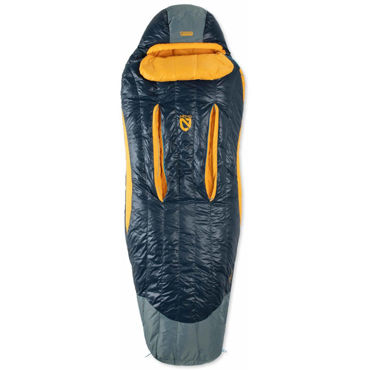 NEMO Men's Disco 15 Down Sleeping Bag - Long Torch/Stormy Night