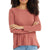 Free Fly Apparel Women's Bamboo Everyday Flex Long Sleeve Rosewood