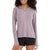 Free Fly Apparel Women's Bamboo Flex Quarter Zip Purple age / S