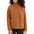 Free Fly Apparel Women's Bamboo Sherpa Fleece Half Zip Camel